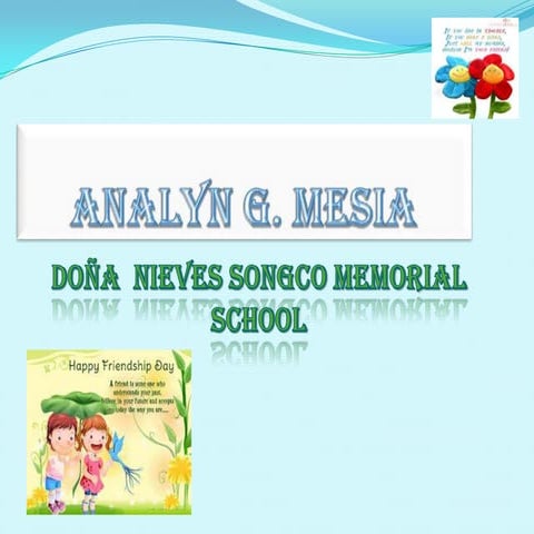 Presentation analyn g.