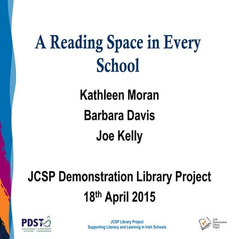 A READING SPACE IN EVERY SCHOOL