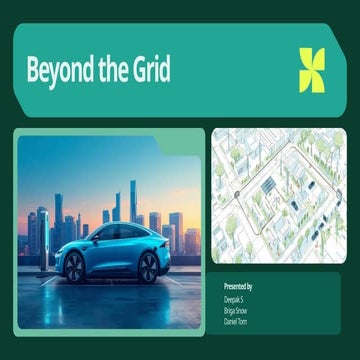 Presentation - Beyond the Grid and How the V2G technology works | PPTX