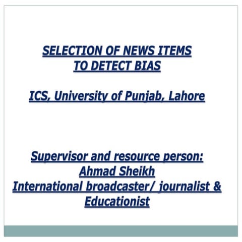Presentation. bias in the news (2)