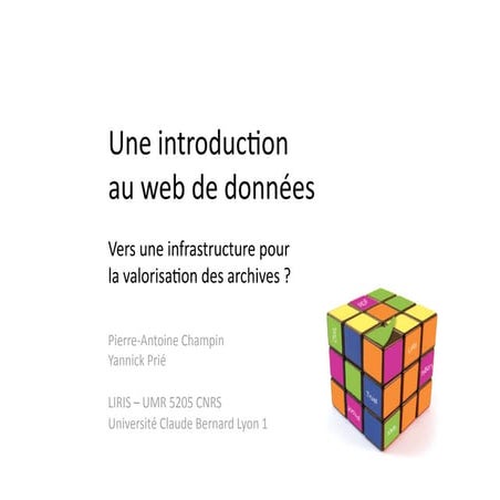 Une introduction au web de données