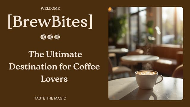 Your Ultimate Guide to Brewbites Coffee Cafe Menu