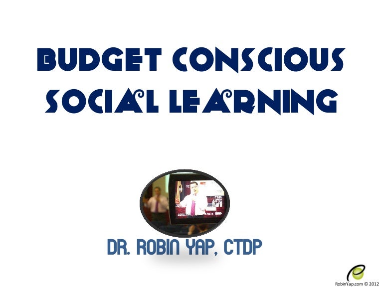 Budget conscious social learning
