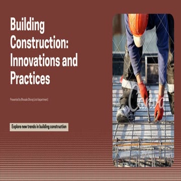 Presentation - Building Construction Innovations and Practices_20250912 ...