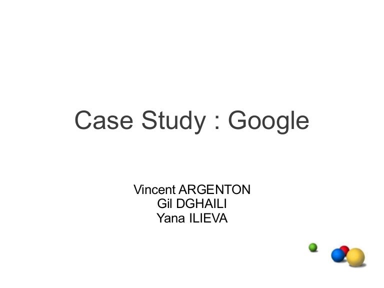 corporate strategy case study google