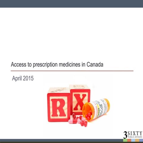 How Prescription Drugs are Approved in Canada | PPT