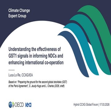CCXG Global Forum, March 2026, Luca Lo Re | PDF
