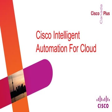 Presentation   cisco intelligent automation for cloud