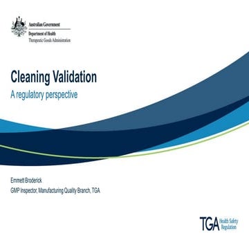 Presentation cleaning-validation