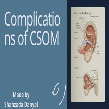 Presentation - Complications of CSOM.pptx