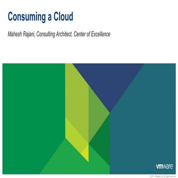 Presentation   consuming a cloud