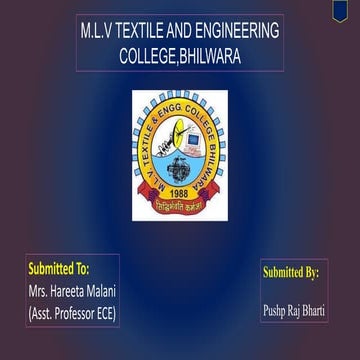 Presentation On Advance Monitoring of Cold chain truck