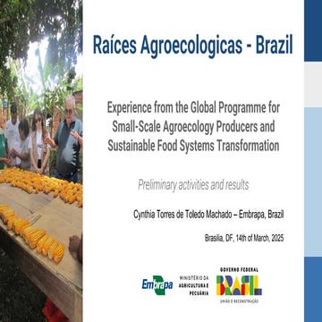 Brazil: promoting participatory plant breeding through the establishment of a...