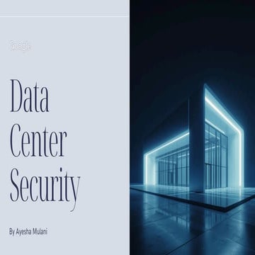 Data Center Security: Multi-Layered Protection, Cyber Threat Prevention ...