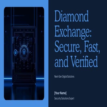 How Diamond Exchange Simplifies Secure Account Management Online | PDF