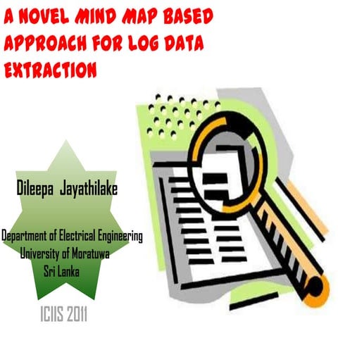 A Novel Mind Map Based Approach for Log Data Extraction