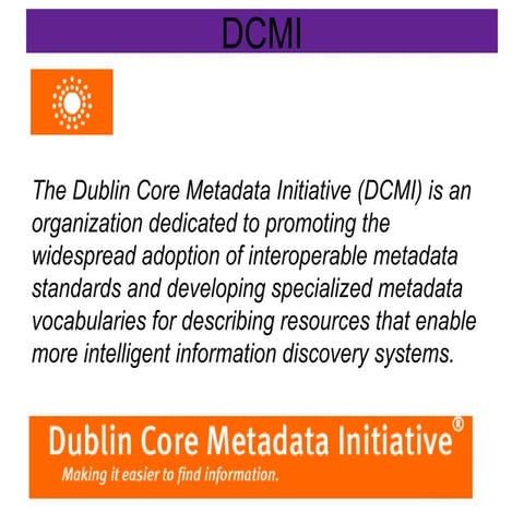 Presentation Dublincore | PPT