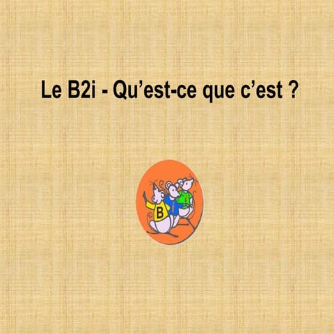 presentation-eleves-du-b2i.ppt programme | PPT