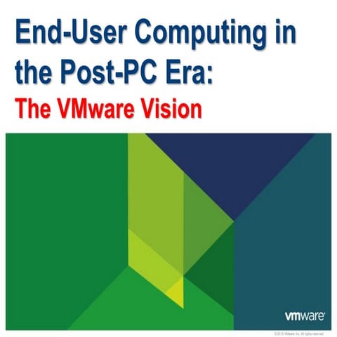 Presentation   end-user computing in the post-pc era