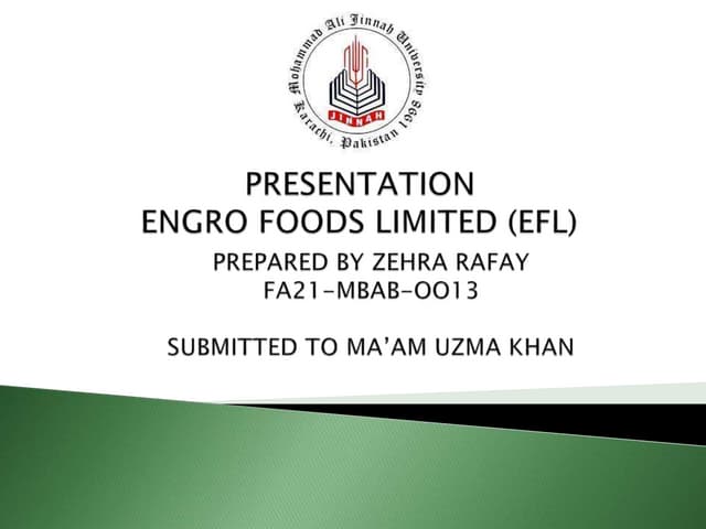 Rafay Saeed presentations