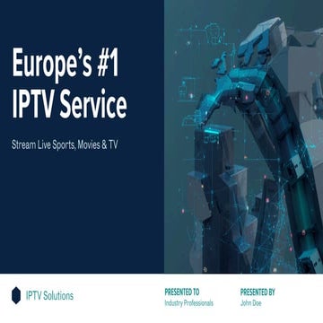 Europe’s #1 IPTV Service – Stream Live Sports, Movies & TV Anytime!