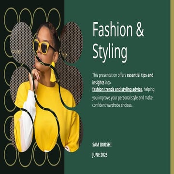 Fashion & Styling Expert Advice Here Update Your Style Here | PPTX