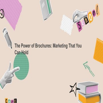 Brochure. A complete guide to brochure making | PPTX