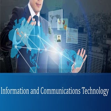 a brief introduction of ict and its components