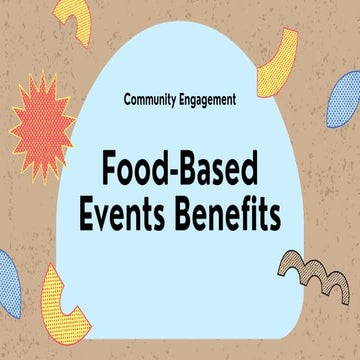 Why Food-Based Events Are Great for a Community | PDF