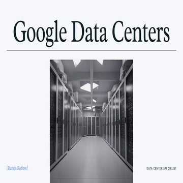 Google Data Centers Explained: How Google Search, YouTube & Gmail ...
