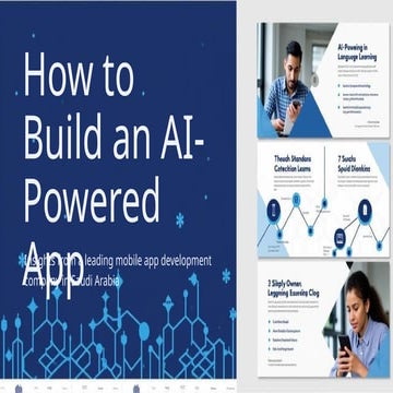 How to Build an A AI-Powered Mobile App?