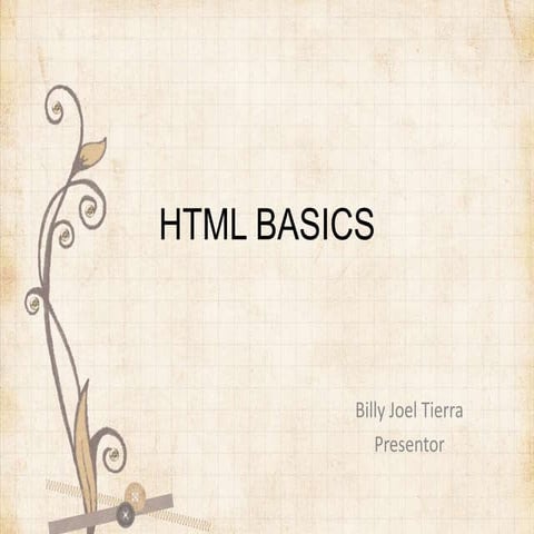 Presentation html | PPT