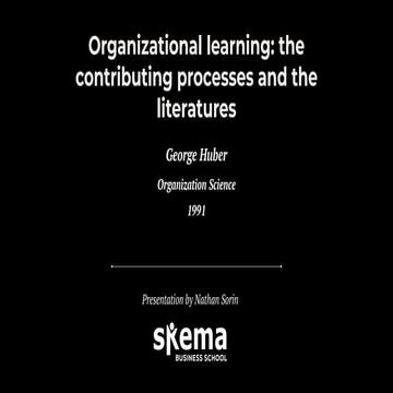 Presentation   huber 1991 - nathan sorin - ph d.pptx (1)