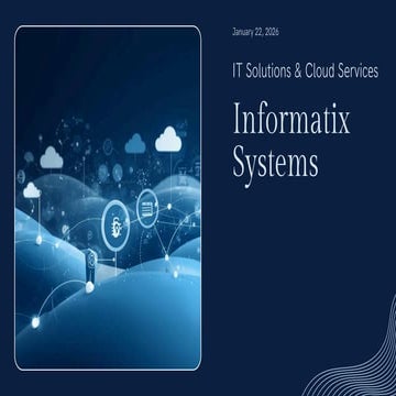 Comprehensive IT Solutions and Cloud Services for Modern Businesses ...