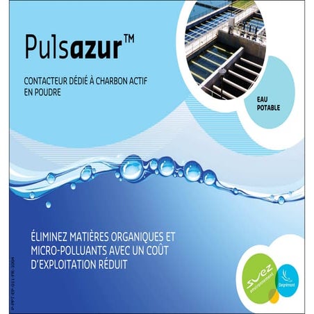Pulsazur - Contacteur dédié à charbon actif en poudre