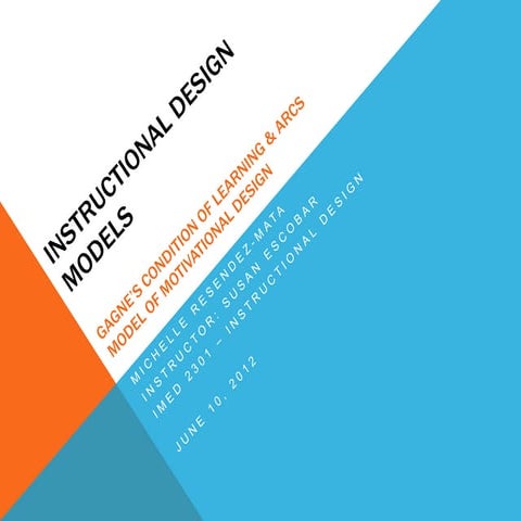 Presentation - Instructional Design - Resendez