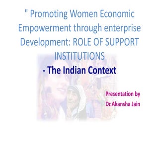 Promoting Women Economic Empowermen...
