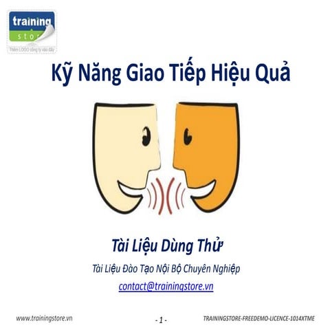 Training Store - Kỹ Năng Giao Tiếp Hiệu Quả