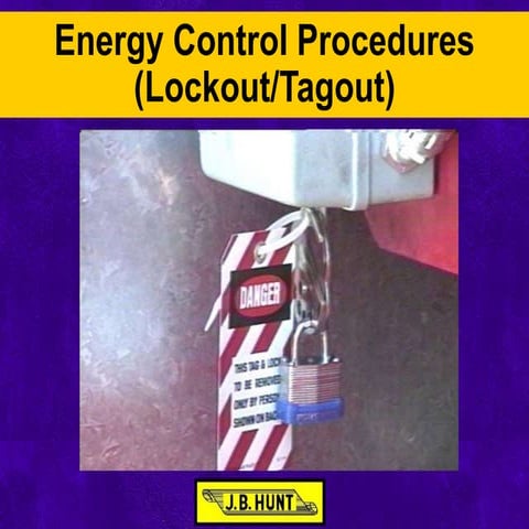 Power Point Presentation - Lockout - Tagout | PPT