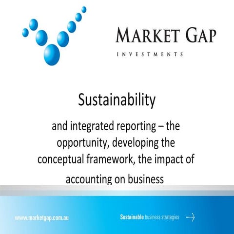 Presentation   may 2014 rmit sustainability and integrated reporting