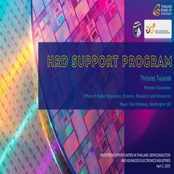 HRD Support Program in Semiconductor & Advanced Electronics Industries