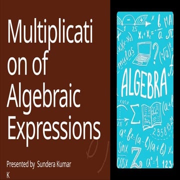 Algebraic expressions | PPTX