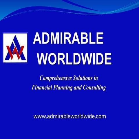 Presentation - Personal Financial Planning