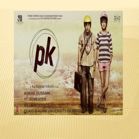 Presentation on Movie pk