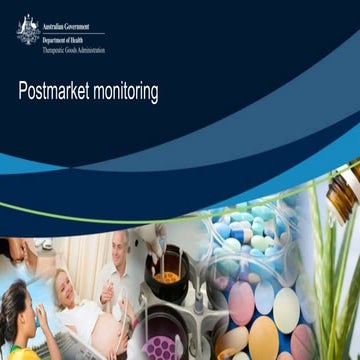 TGA presentation: Postmarket Monitoring