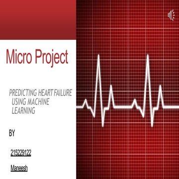 Presentation - Predicting Heart Failure using Ensemble Learning-converted.pptx