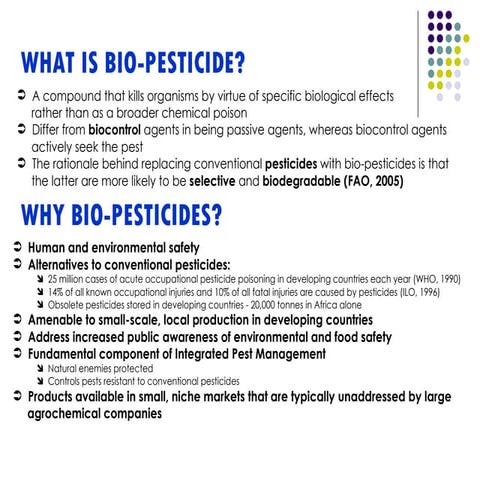 BIO-PESTICIDE