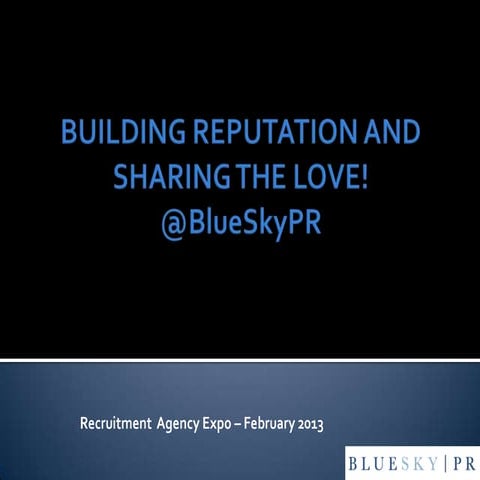 Presentation   Recruitment Agency Expo  Feb 13
