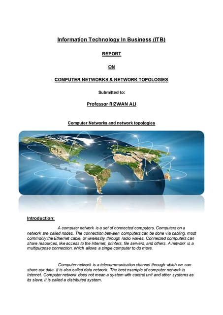 Computer network-and Network topology