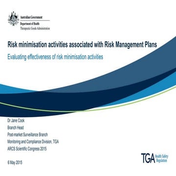 Pharmacoepidemiology and risk management | PPTX